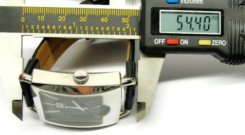 Marc Ecko Rhino E85013G1 Men's Dress Black Leather Watch Analog Quartz New Batt - 第 11/12 張圖片