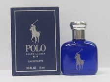 Polo Blue by Ralph Lauren for Men 0.5 oz Eau de Toilette Splash New In Box