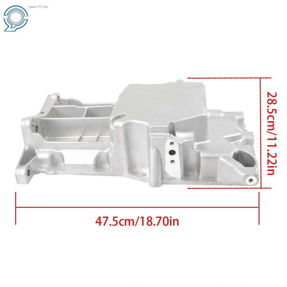 Cacerola de aceite de motor para Buick Verano Regal Chevy Malibu Saturn Ion Pontiac G5 264-133 Foto 2 de 4