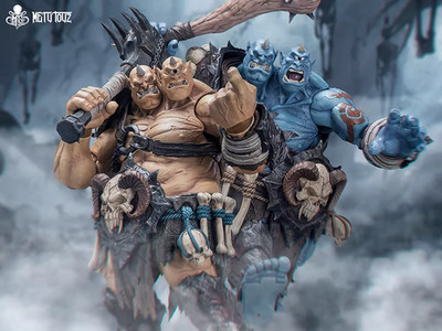 Metytoyz 1/10 Adventurer World Cranial Crusher Ogre Warrior Ogruth Actionfigur