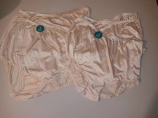 6 Pair of Vanity Fair Women's High Waisted Nylon Panties Nude Sz S