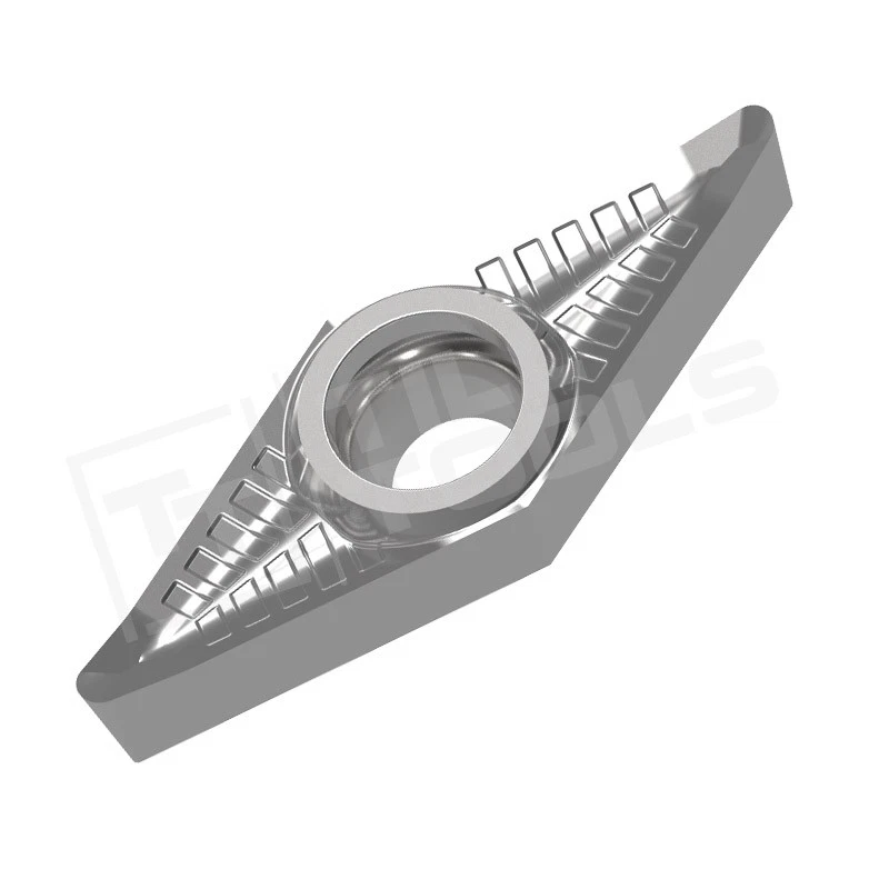 TILL TOOLS 10 x VCGT Wendeschneidplatten für Aluminium, Kupfer, Bronze, Messing, NE-Metalle