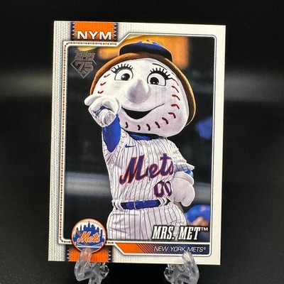 2026 Topps Series 1 Mrs. Met New York Mets Mascot #M-14