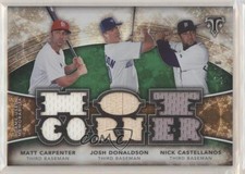 2015 Triple Threads Relic Combos Emerald /18 Nick Castellanos Josh Donaldson a2v