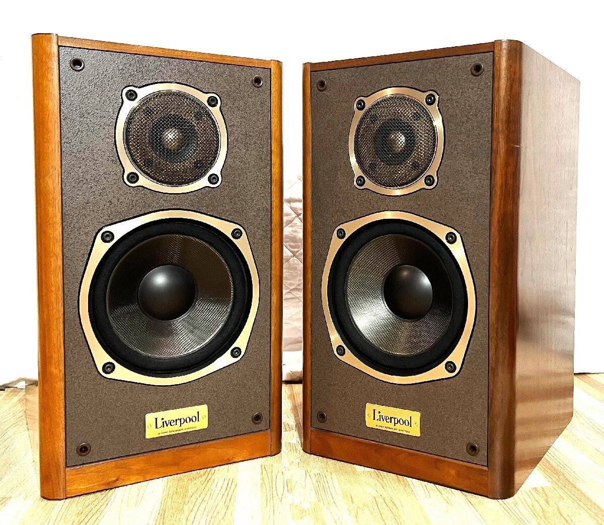 kuni　ONKYOオンキヨー スピーカーD-500Ⅱ liverpool ONKYO Liverpool D-500II Pair Fully MAINTAINED/TUNED NS10MT