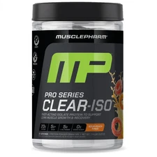 Pro Series Clear-ISO, Protein Powder Drink Mix, Sour Peach Rings, 1.14 lbs (520