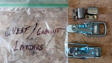 One pair of trunk or chest locks.