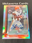 2025 Topps Chrome Josh Cribbs Base (RAW)