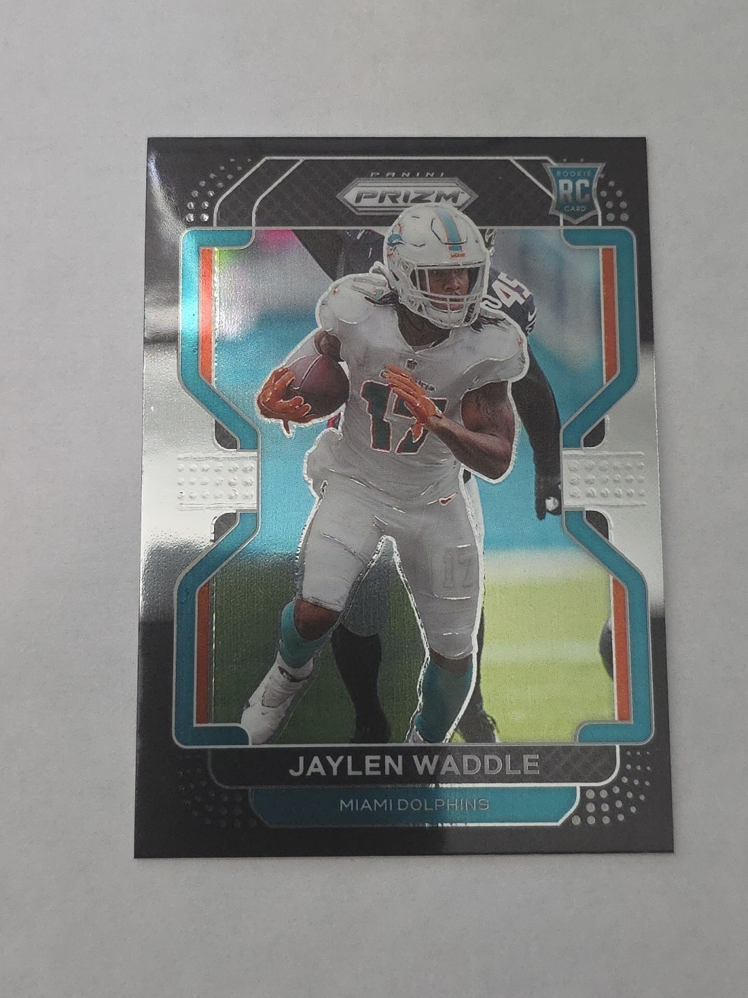 2021 Panini Chronicles - Prizm Black Jaylen Waddle #PB-10 RC