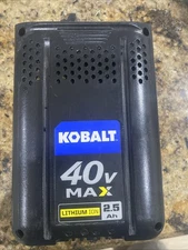 Genuine Kobalt 40V MAX Extended Run 2.5  Li-Ion Battery PARTS ONLY)