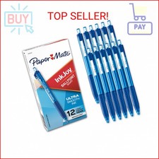 Paper Mate InkJoy 300RT Retractable Ballpoint Pens, Medium Point, Blue, Box of 1