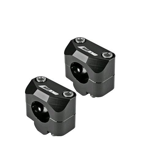 Pontets de guidon mécaboite NoEnd 28.6mm en alu pour éliminer le jeu de direction
