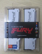 Image of Kingston FURY Beast 64GB DDR5 6000MT/s CL36 White RGB EXPO - Dual 32GB Kit - NEW
