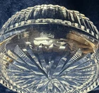 Vintage Waterford crystal Lismore round cigar ashtray 5 slots 7 inch diameter
