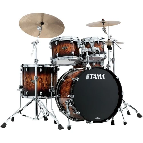 Schlagzeug Tama Starclassic Walnut/Birch WBS42S-MBR 4pc Molten Brown Burst Drum 