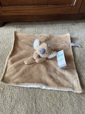 Child Of Mine Carter's Tan Koala Bear Infant Security Blanket Lovey NEW With Tag