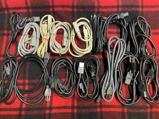 Lot of 16 IEC Computer Electronics Power Cables