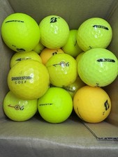 24 BRIDGESTONE E6/ Mix Pearl/a YELLOW Balls FREE POSTAGE