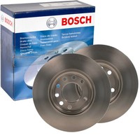 2X Bosch Bremsscheiben Ø278Mm Vorne Passend FÜR Opel Corsa