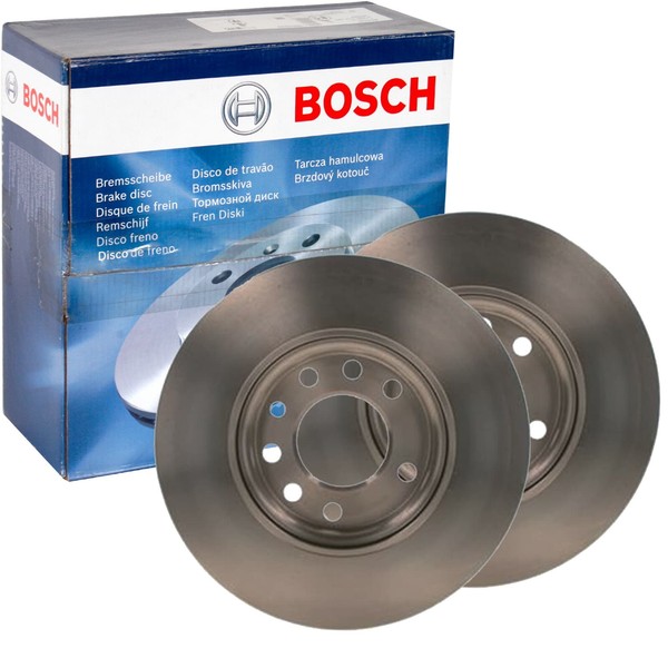 2X Bosch Bremsscheiben Ø278Mm Vorne Passend FÜR Opel Corsa-image