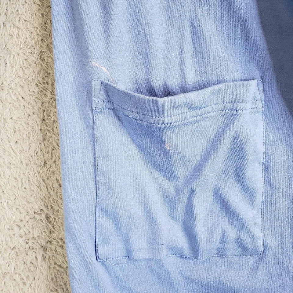 LL Bean Robe Azul Envolvente Corbata Cinturón Bolsillos Talla Mujer’s Talla Grande 3X Foto 4 de 4