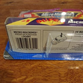 Micro Machines 1990 Super Micro Lights Collection #2 Galoob 6482 - New in Box