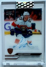 2023-24 Clear Cut Hockey #CC-CV Autograph Carter Verhaeghe - Florida Panthers