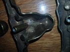 Longhorn Bull Drawer Brass Pulls  7 Inch Wide qty of 3 pulls — photo 6