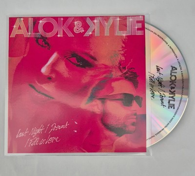 KYLIE & ALOK - LAST NIGHT I DREAMT I FELL IN LOVE - BRAND NEW 2 TRACK CD PROMO
