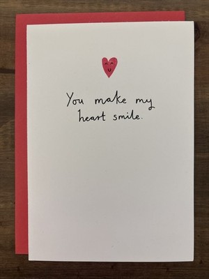 Leanin Tree BIRTHDAY Greeting Card  You Make My Heart Smile 