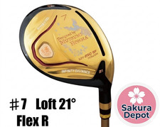 Mutsumi Honma HOUOH Phoenix MH250SF Fairway Wood 7W 21  Flex R Gold Japan New