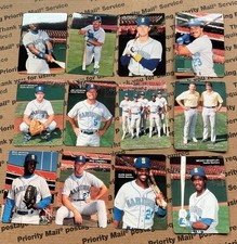 1989 Seattle Mariners Edgar Martinez Alvin Davis Reynolds partial set