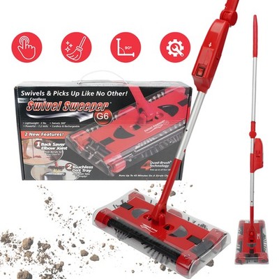 Wiederaufladbarer Swivel Sweeper G2 Akku-Besen Kabellos Kehrbesen Bodenfeger Set