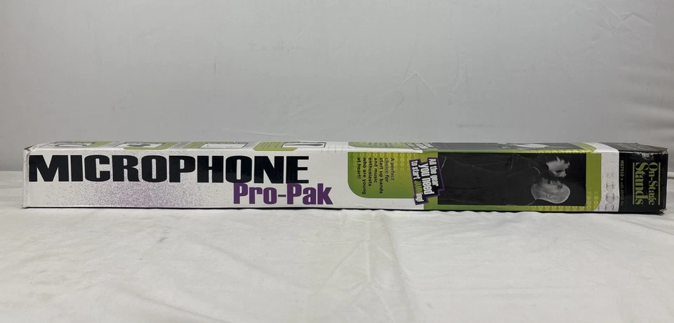 On-Stage Stands Microphone Pro Pack With Stand NEW  - Image 3 of 4