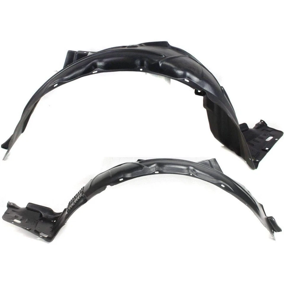For 2006-2008 New Front Driver & Passenger Side Fender Liner Acura TSX Set of 2 - Image 2 of 4