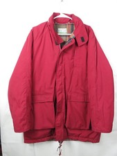 VTG Maine Guide Congress Red Thinsulate 3M Winter Coat Parka 44 Jacket USA Hood