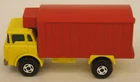 MATCHBOX LESNEY #44 G.M.C. Refrigerator Truck Red/Yellow Superfast ENGLAND