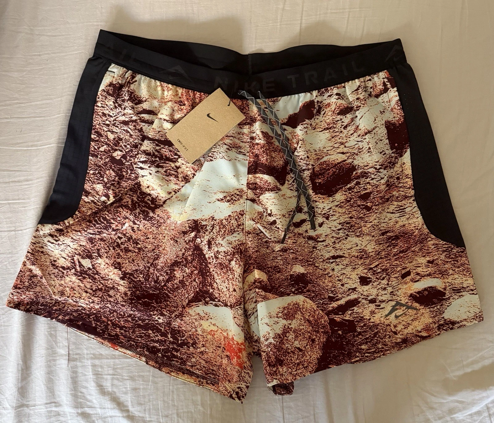 Nike Trail Shorts 6" Brief Lined Running Athletic Men’s Size Large HV2162-133
