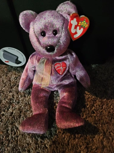 2000 SIGNATURE BEAR Ty Beanie Baby , RARE, Vintage