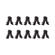 10x Shure RPM40S0/B Stand off For RpM40STC Dual And Single Tie Pin Clips.