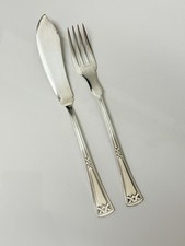 Wellner Erbe Ideal, Jugendstil Fischbesteck, Versilbert