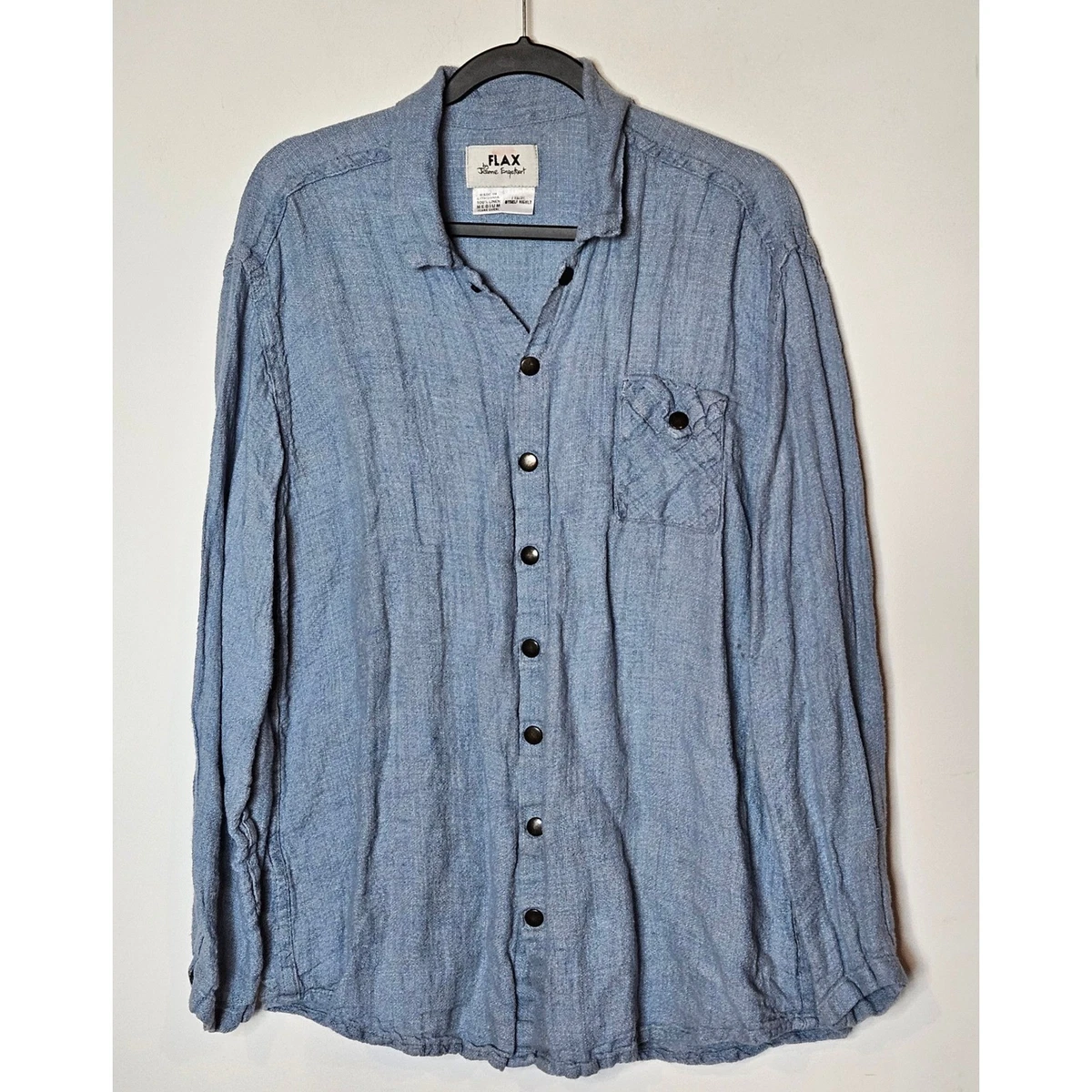 FLAX Shirts for Men for sale | eBay