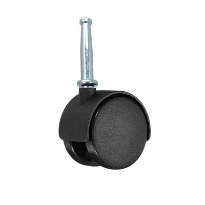 NEBOO Shop Vac Caster Wheels for Ridgid Wet Dry Vacuum (1) Black