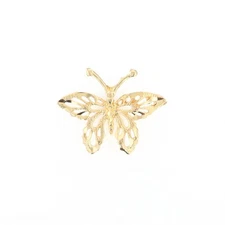Gold Butterfly Pendant GVM7656