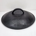 Vintage #7 Lodge, 44QT Lid ONLY For 3 Legged Bean Cowboy Pot- RESTORED