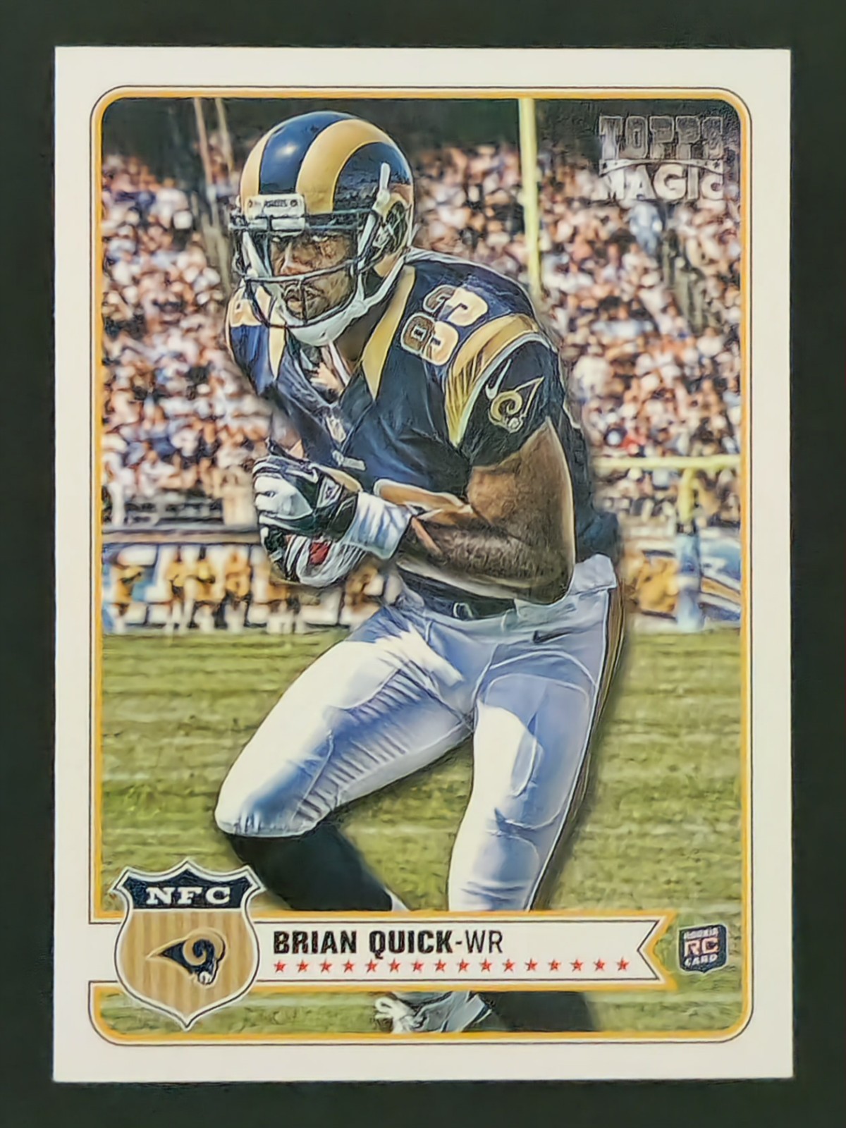 2012 Topps Magic - Brian Quick #135 (RC) St. Louis Rams