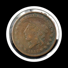 HT-240 1837 Hard Times Token - Centre Market - New York City (57859)