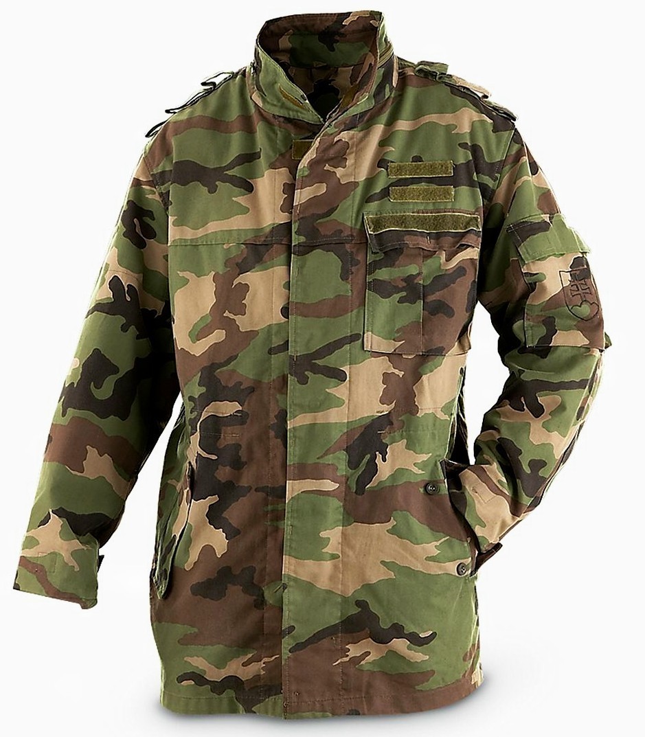 Woodland Camo Combat Winter Parka Genuine Army Issue Military Jacket Coat NEW