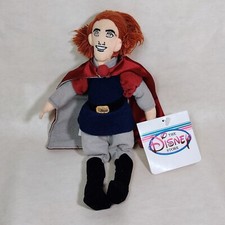 Vintage Disney Store Sleeping Beauty Prince Phillip Bean Bag Plush Doll