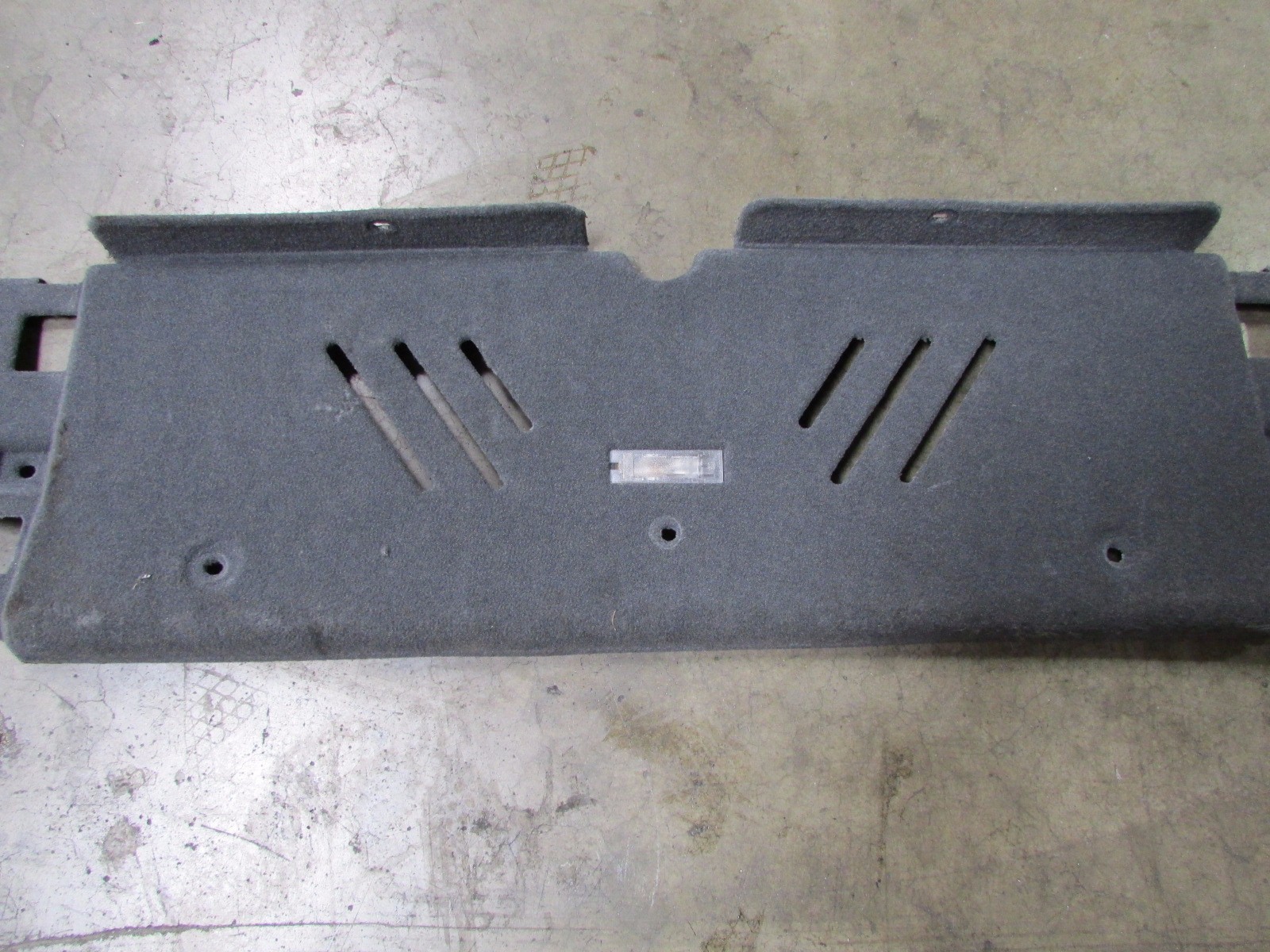 Maserati Quattroporte, Back Upper Trunk Carpet, Grey, Used, P/N 981306900
